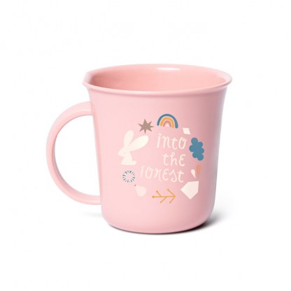 Набор посуды для кормления Suavinex Лесные истории, розовый