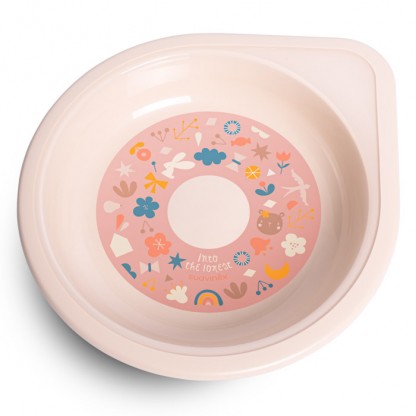 Набор посуды для кормления Suavinex Лесные истории, розовый