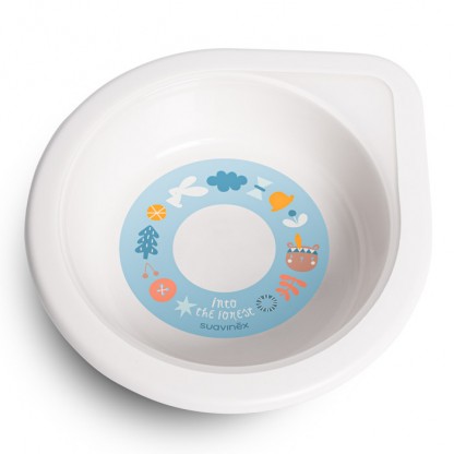 Набор посуды для кормления Suavinex Лесные истории, голубой