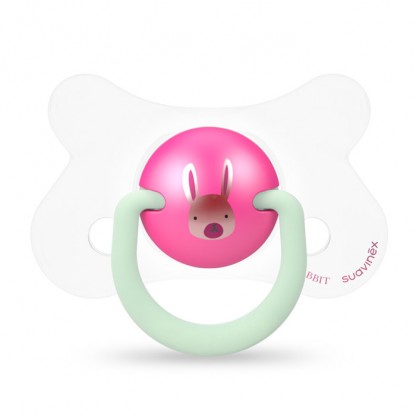 Набор из 2 ночных пустышек Suavinex 4–18 мес.