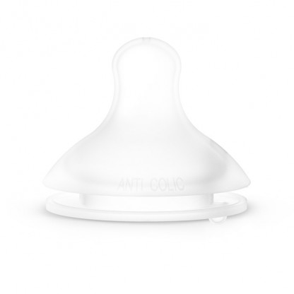 Набор силиконовых физиологических сосок Suavinex, быстрый поток (2 шт)