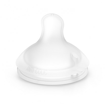 Набор силиконовых физиологических сосок Suavinex, быстрый поток (2 шт)