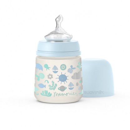 Пляшечка Suavinex 150 мл з анатомічною соскою