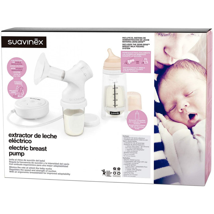 Молокоотсос электрический Suavinex ZERO.ZERO A/B