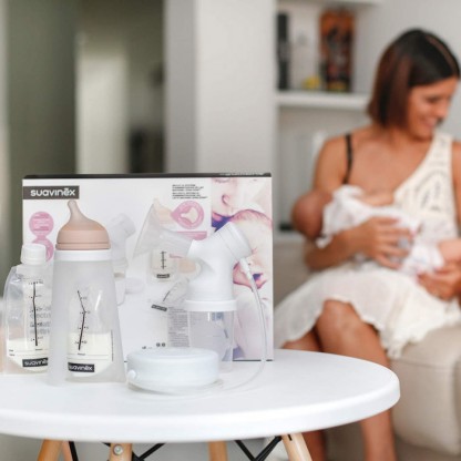 Молокоотсос электрический Suavinex ZERO.ZERO A/B