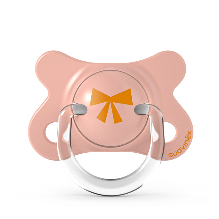 Пустушка фізіологічна Suavinex Лісові історії, 2–4 міс., бежева