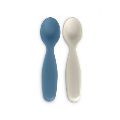 Набір ложок Suavinex Go Natural, 2 шт., сіро-блакитний