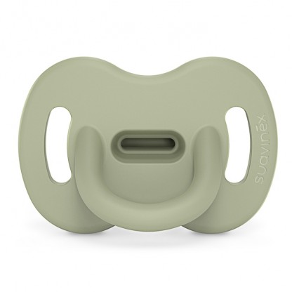 Силіконова фізіологічна пустушка Suavinex Colour Essence 0-6 місяців, зелена