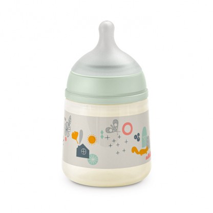 Пляшечка Suavinex A Walk in the Park, 150 мл, фізіологічна соска, повільний потік, зелена