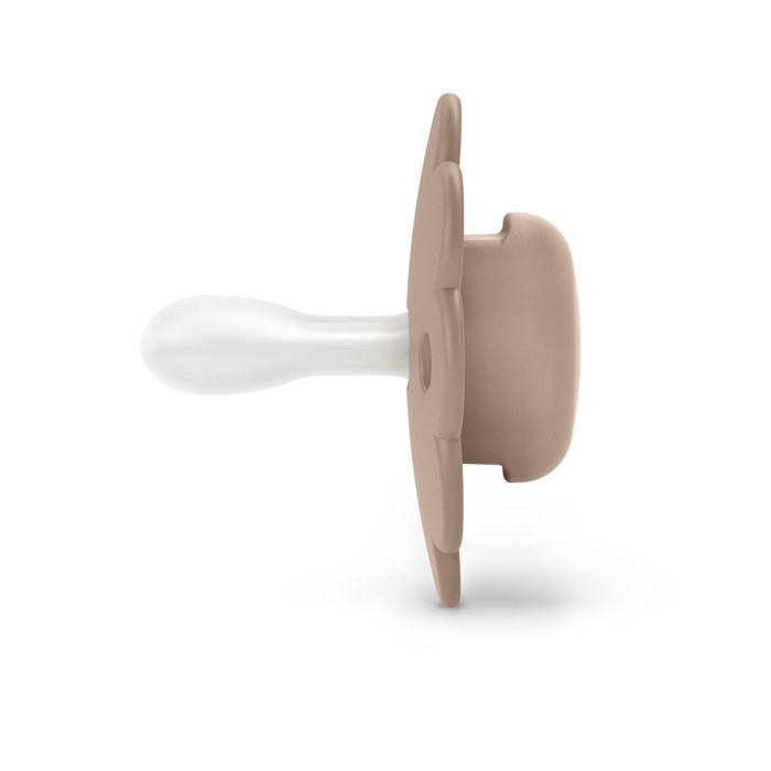 Пустышка физиологическая Suavinex Wonder, 0–6 месяцев, коричневая