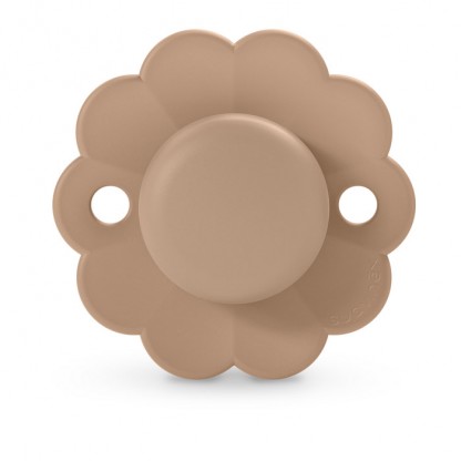 Пустушка фізіологічна Suavinex Wonder, 6–18 міс, бежева