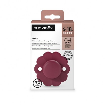 Пустушка фізіологічна Suavinex Wonder, 6–18 міс
