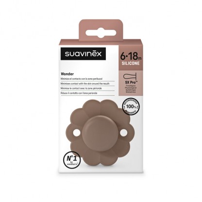 Пустушка фізіологічна Suavinex Wonder, 6–18 міс