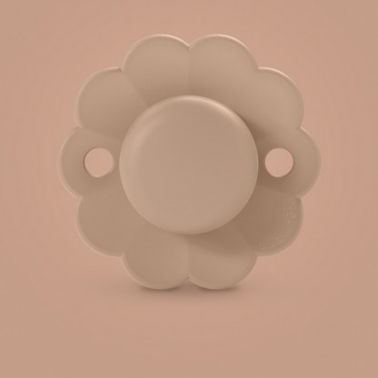 Набор физиологических пустышек Suavinex Wonder, 2 шт., 0–6 мес, бежевые