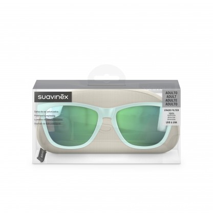 Дитячі окуляри Suavinex ADULT, напівкругла форма, зелені
