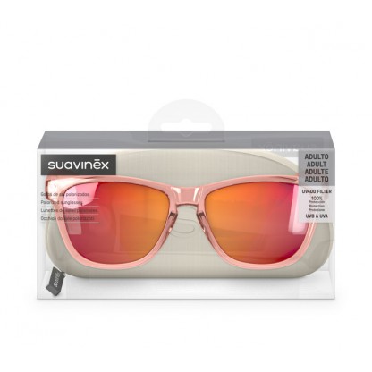 Детские очки Suavinex ADULT, полукруглая форма, розовые