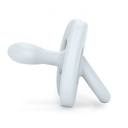 Силіконова фізіологічна пустушка Suavinex Colour Essence 6-18 місяців, світло-блакитна