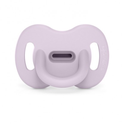Пустушка силіконова фізіологічна Suavinex Colour Essence, 6–18 міс, світло-фіолетова