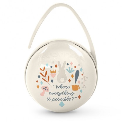 Футляр для пустышки Suavinex Wonderland, белый