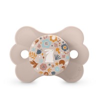 Пустышка-бабочка физиологическая Suavinex Wonderland, 0–6 мес., розовая с рисунком
