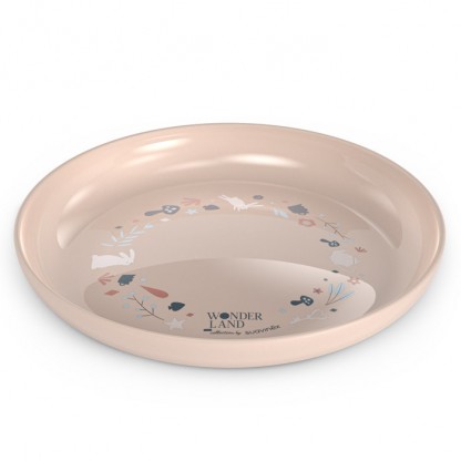 Набір посуду для годування Suavinex Wonderland, світло-рожевий