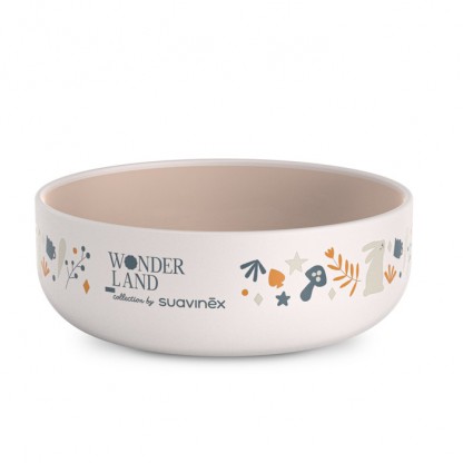 Набір посуду для годування Suavinex Wonderland, світло-рожевий