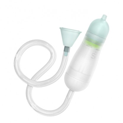 Назальний аспіратор Suavinex з силіконовою трубочкою, від народження