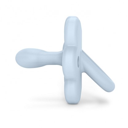 Пустушка фізіологічна Suavinex Colour Essence «Метелик», 0–6 міс, блакитна