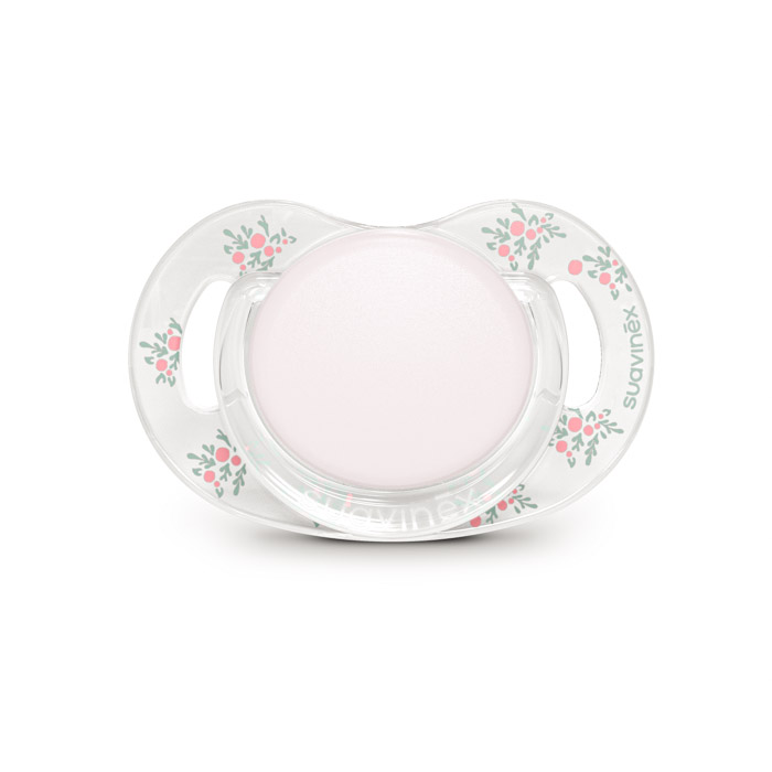 Пустушка фізіологічна Suavinex Poetry, 0–6 місяців, світло-рожева