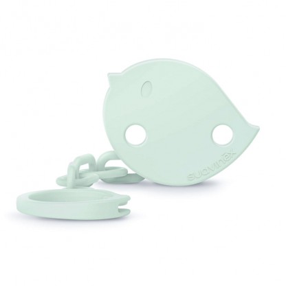 Кліпса для пустушки Suavinex Birdies, м’ятна