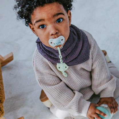 Кліпса для пустушки Suavinex Birdies, м’ятна