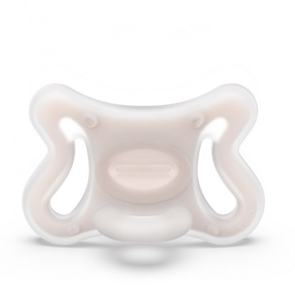 Пустушка силіконова фізіологічна Suavinex, - 2 - 2 місяців, ZERO.ZERO, нюдова