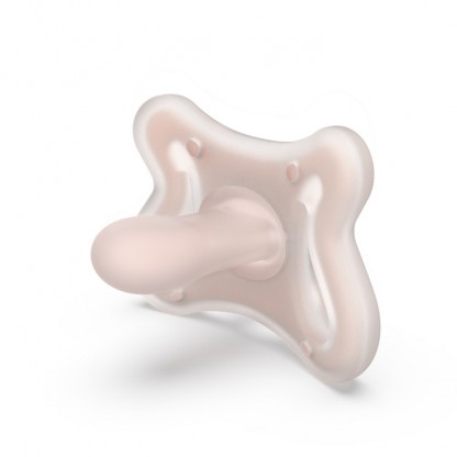 Пустушка силіконова фізіологічна Suavinex, - 2 - 2 місяців, ZERO.ZERO, нюдова