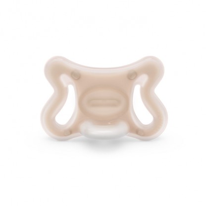 Пустушка силіконова фізіологічна Suavinex, - 2 - 2 місяців, ZERO.ZERO, бежева