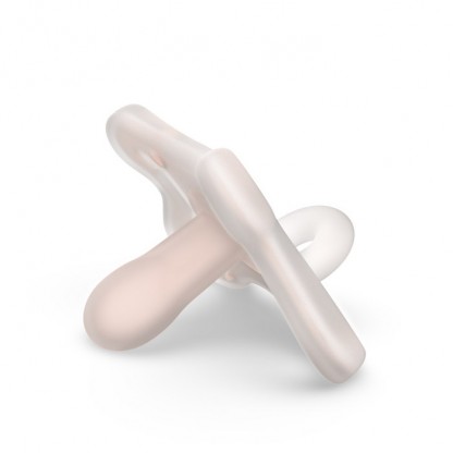 Пустушка силіконова фізіологічна Suavinex ZERO.ZERO, 6–18 міс, нюдова