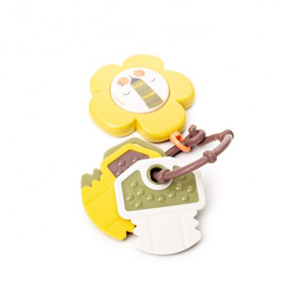 Игрушка-прорезыватель музыкальная Suavinex, желтая