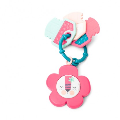 Игрушка-прорезыватель музыкальная Suavinex, розовая