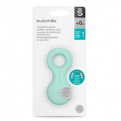 Прорезыватель с пузырьками Suavinex, бирюзовый