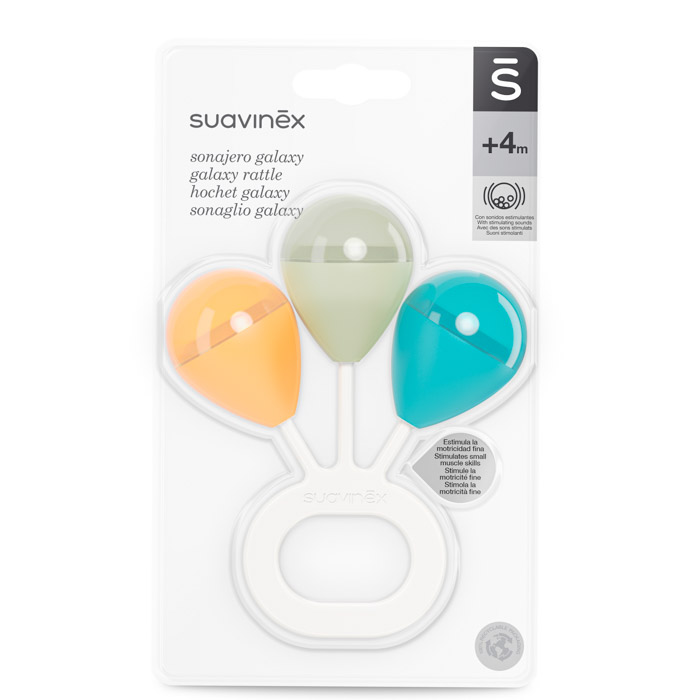 Брязкальце Suavinex Галактика, синя