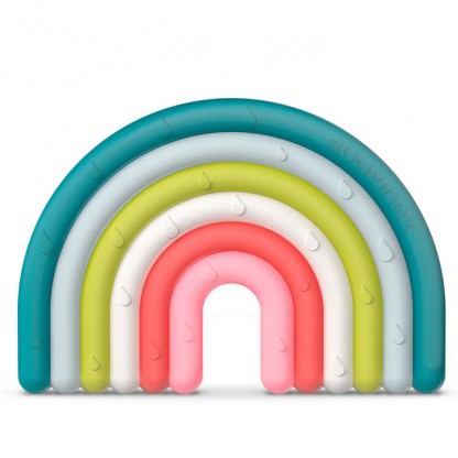 Прорізувач силіконовий з бульбашками Suavinex Step 1, мультиколір