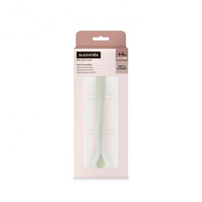 Ложка силіконова Suavinex Colour Essence, зелена