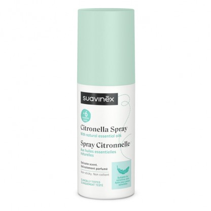 Антимоскитный спрей от укусов Suavinex, 100 мл