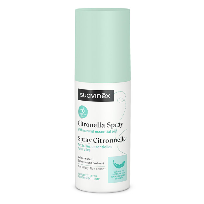 Антимоскитный спрей от укусов Suavinex, 100 мл