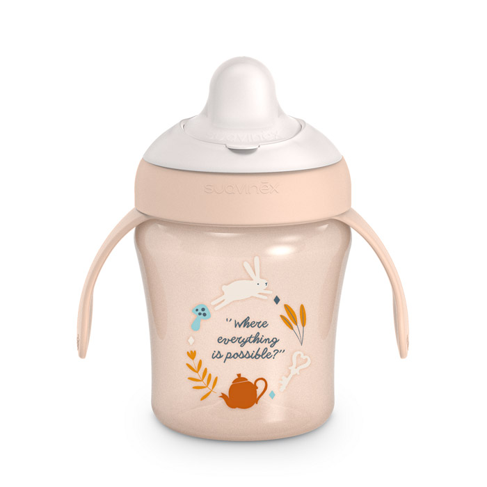 Чашка з носиком Suavinex Wonderland, 200 мл, рожева