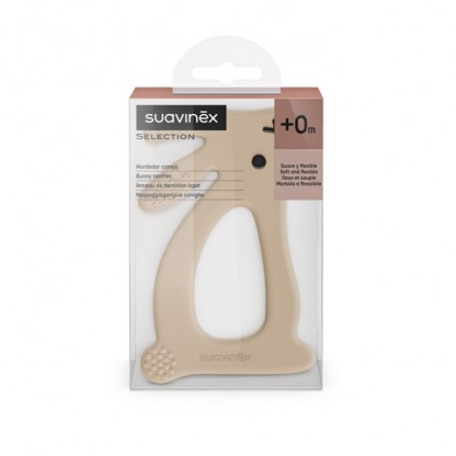 Прорізувач кролик Suavinex Wonderland, бежевий