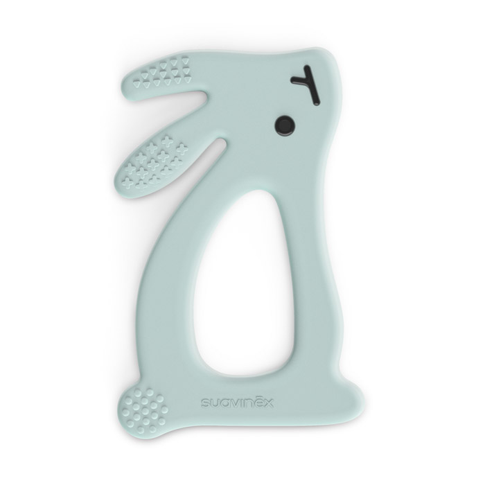 Прорезыватель кролик Suavinex Wonderland, голубой