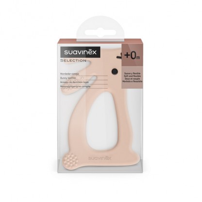 Прорізувач кролик Suavinex Wonderland, рожевий