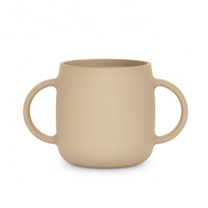 Чашка силиконовая Suavinex 3-в-1 Colour Essence, 270 мл, бежевая