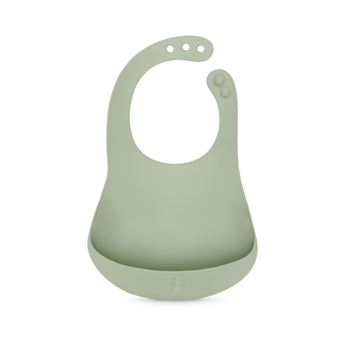 Нагрудник силіконовий Suavinex Colour Essence, зелений