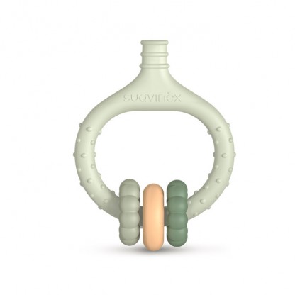 Прорізувач для масажу ясен Suavinex Stage 0, зелений